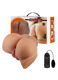 Карамельный мастурбатор-полуторс Emilia с вибрацией - Baile - в Архангельске купить с доставкой