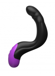 Черно-фиолетовый вибромассажёр простаты Hyper-Pulse P-Spot Massager - Pipedream - в Архангельске купить с доставкой