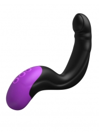 Черно-фиолетовый вибромассажёр простаты Hyper-Pulse P-Spot Massager - Pipedream - в Архангельске купить с доставкой
