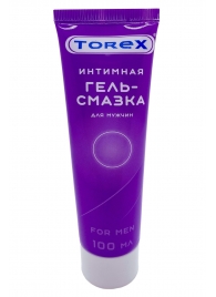 Гель-смазка на водной основе For Men - 100 мл. - Torex - купить с доставкой в Архангельске