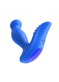 Синий вибромассажер простаты 3,5’’ P-spot Massager - 12,5 см. - Erokay - в Архангельске купить с доставкой