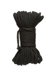 Черная верёвка для связывания и фиксации Bind Tie - 15,24 м. - Doc Johnson - купить с доставкой в Архангельске