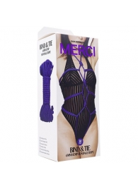 Фиолетовая верёвка для связывания и фиксации Bind Tie - 9,14 м. - Doc Johnson - купить с доставкой в Архангельске
