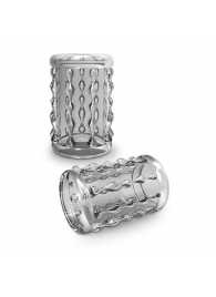Прозрачная насадка с бороздками STAY HARD COCK SLEEVE 04 CLEAR - Blush Novelties - в Архангельске купить с доставкой