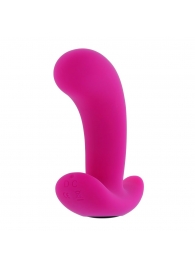 Розовый вибромассажёр простаты с пультом ДУ Hooking Up - 9,5 см. - Selopa - в Архангельске купить с доставкой