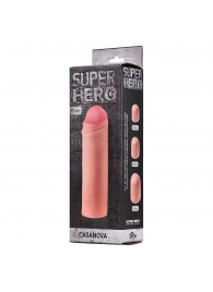 Фаллоудлинитель SUPER HERO Casanova - 18 см. - Lola Games - в Архангельске купить с доставкой