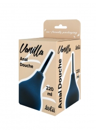 Черный анальный душ Anal Douche L - Lola Games - купить с доставкой в Архангельске