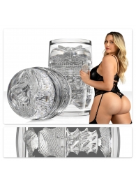 Прозрачный двусторонний мастурбатор Fleshlight Quickshot Mia Malkova - Fleshlight - в Архангельске купить с доставкой