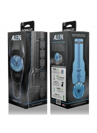 Мастурбатор-вагина Fleshlight Freaks Alien Blue Metallic - Fleshlight - в Архангельске купить с доставкой