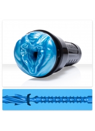 Мастурбатор-вагина Fleshlight Freaks Alien Blue Metallic - Fleshlight - в Архангельске купить с доставкой