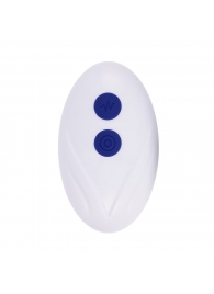 Синее эрекционное виброкольцо с клиторальной подушечкой и пультом ДУ Adjustable Fun Ring - Zero Tolerance - в Архангельске купить с доставкой