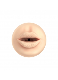 Телесный мастурбатор-ротик Feel Stroker Mouth - Kiiroo - в Архангельске купить с доставкой
