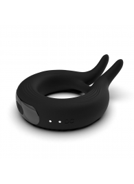 Черное эрекционное кольцо Marry Me Rechargeable Vibrating Cockring - Adrien Lastic - в Архангельске купить с доставкой