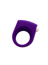 Фиолетовое эрекционное кольцо Puggle Vibrating Ring with Bullet - Adrien Lastic - в Архангельске купить с доставкой