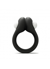 Черное эрекционное кольцо Zippy Vibrating Ring With Bullet - Adrien Lastic - в Архангельске купить с доставкой
