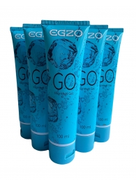 Набор из 5 пролонгирующих лубрикантов на водной основе Egzo Go (по 100 мл.) - EGZO - купить с доставкой в Архангельске