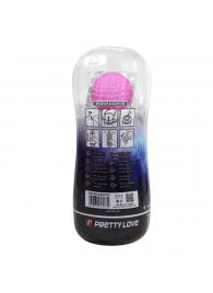 Прозрачный мастурбатор с подвижным шариком - Baile - в Архангельске купить с доставкой