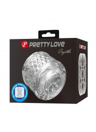 Прозрачный сквозной мастурбатор Crystle - Baile - в Архангельске купить с доставкой