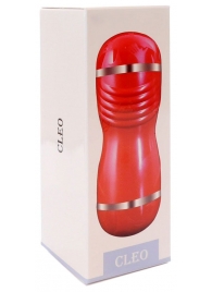 Двусторонний мастурбатор в колбе Cleo - вагина и ротик - Boys of Toys - в Архангельске купить с доставкой