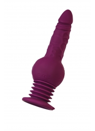 Фиолетовая мини-машина для секса Striker с пультом ДУ - 23,5 см. - ToyFa - купить с доставкой в Архангельске