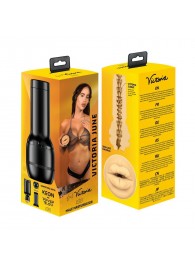 Мастурбатор-ротик Kiiroo Feel Victoria Mouth - Kiiroo - в Архангельске купить с доставкой