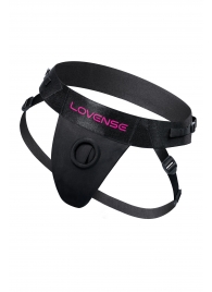 Черные универсальные трусики Lovense из спандекса - Lovense - купить с доставкой в Архангельске