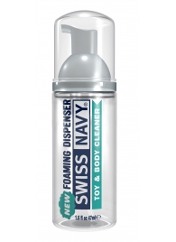 Очищающая пенка для игрушек и тела Toy   Body Cleaner Foamer - 47 мл. - Swiss navy - купить с доставкой в Архангельске