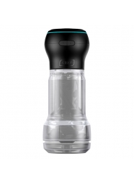 Набор PowerBlow   Feel Pocket Stroker Crystal: мастурбатор и интерактивная насадка - Kiiroo - в Архангельске купить с доставкой