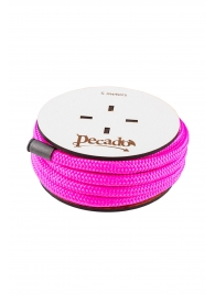 Розовая веревка для шибари на катушке - 5 м. - Pecado - купить с доставкой в Архангельске