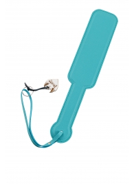 Голубой кожаный пэддл - 37 см. - Pecado - купить с доставкой в Архангельске