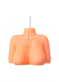 Оранжевая сувенирная свеча «Женский силуэт» - Pecado - купить с доставкой в Архангельске