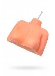 Оранжевая сувенирная свеча «Женский силуэт» - Pecado - купить с доставкой в Архангельске