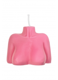 Розовая сувенирная свеча «Женский силуэт» - Pecado - купить с доставкой в Архангельске