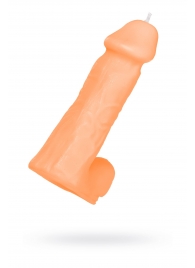 Оранжевая сувенирная свеча «Пенис» - Pecado - купить с доставкой в Архангельске