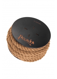 Джутовая веревка для шибари на катушке - 5 м. - Pecado - купить с доставкой в Архангельске