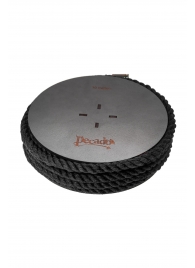 Черная веревка для шибари на катушке - 10 м. - Pecado - купить с доставкой в Архангельске