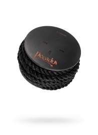 Черная веревка для шибари на катушке - 5 м. - Pecado - купить с доставкой в Архангельске