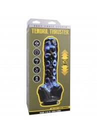 Черно-синяя мини-машина на присоске Tendril Thruster - 21,6 см. - Doc Johnson - купить с доставкой в Архангельске