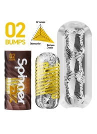 Мастурбатор Tenga Spinner DX 02 Bumps - Tenga - в Архангельске купить с доставкой