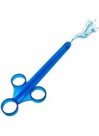 Синий шприц для введения лубриканта XL Lubricant Launcher - XR Brands - купить с доставкой в Архангельске