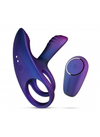 Фиолетовое эрекционное виброкольцо с клиторальной подушечкой Infinity Ignite - ONE DC B.V. - в Архангельске купить с доставкой