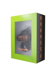 Черное эрекционное кольцо Lingus с вибрацией - Adrien Lastic - в Архангельске купить с доставкой