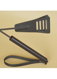 Черный кожаный стек «Сириус» - 60 см. - Sitabella - купить с доставкой в Архангельске