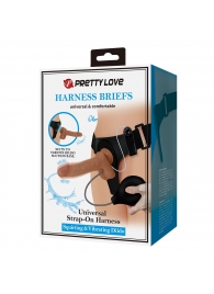 Женский страпон с вибрацией и эффектом эякуляции Oher - Baile - купить с доставкой в Архангельске