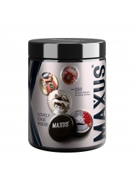 Черные утолщенные презервативы MAXUS Extra Strong с железным кейсом - 15 шт. - Maxus - купить с доставкой в Архангельске