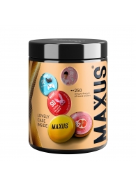 Точечные презервативы MAXUS 2000 Amazing Dots с железным кейсом - 12 шт. - Maxus - купить с доставкой в Архангельске