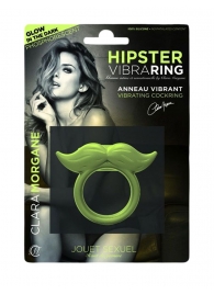 Люминесцентное эрекционное виброкольцо Hipster - Clara Morgane - в Архангельске купить с доставкой