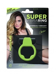 Люминесцентное эрекционное виброкольцо Super - Clara Morgane - в Архангельске купить с доставкой