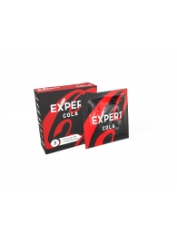 Презервативы с ароматом колы Expert Cola - 3 шт. - Expert - купить с доставкой в Архангельске