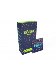 Светящиеся в темноте презервативы Expert Neon - 15 шт. - Expert - купить с доставкой в Архангельске